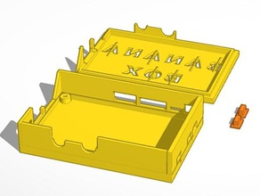 banana pi box case complete 3d print model - Mito3D
