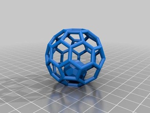 kitty jouet les animaux de compagnie la balle bucky buckyball cat chat 3d print model - Mito3D