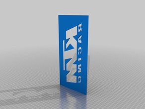 ktm schablone 2d art 3d print model - Mito3D