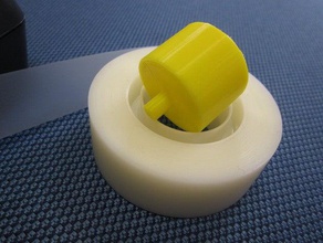 tape dispenser spindle 3d print model - Mito3D
