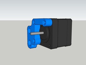 prusa i3 rework - y-motor reverse edition 3d printer parts reprap 3d print model - Mito3D