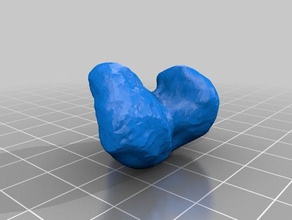 67p c-g - comet stand physics & astronomy 3d print model - Mito3D