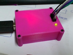 avrisp mkii case electronics 10-pin avr isp 3d print model - Mito3D
