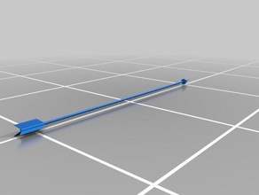 arrow 3d print model - Mito3D
