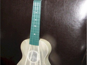 soprano ukulele music ukelele 3d print model - Mito3D