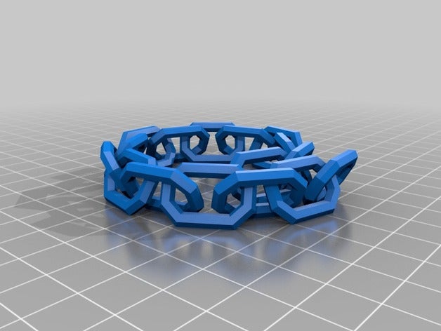 my customized chain generator 3D print model - Mito3D