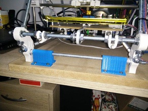 prusa mendel superfície de montagem do clip Impressora 3d acessórios 3d print model - Mito3D