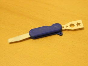 ejército suizo juguete cuchillo juguetes mecánicos navaja suiza de 3d print model - Mito3D