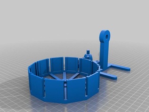 chad zoetrope herramientas del arte personalizado 3d print model - Mito3D