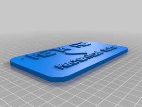 a2 mule signs & logos customized 3d print model - Mito3D