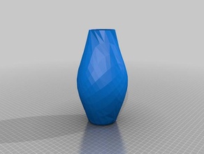 jarrón 1 La impresión en 3d la licuadora primera cosa subdivisión de superficie florero 3d print model - Mito3D