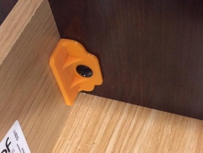 bush furniture - office drawer bracket angle repair 3d print model - Mito3D
