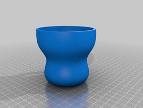 Impreso en 3d de la taza té cocina y comedor 3d print model - Mito3D