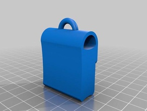 özelleştirilmiş okul çantası Anahtarlık benim 3d print model - Mito3D