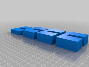 caneta prima blocos partes 3d print model - Mito3D