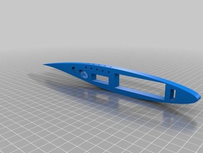 rae2822 airfoil v2 engineering 3d print model - Mito3D