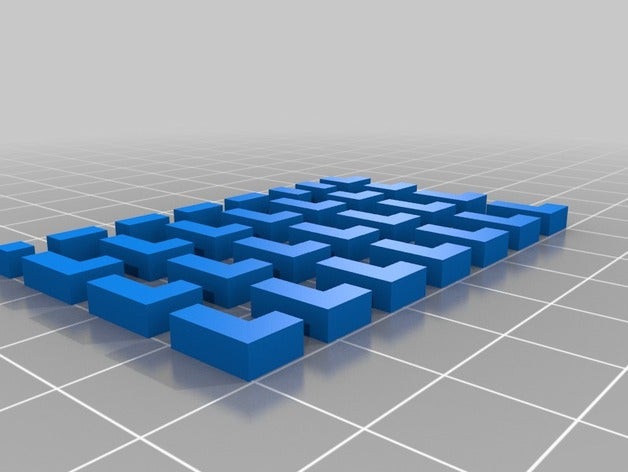 puzzle cubo 3D print model - Mito3D
