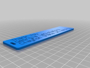 thankyou organization customized 3d print model - Mito3D