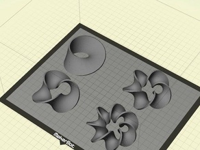 multi-twist m bius bande matematica arte per la mathematica mobius moebius 3d print model - Mito3D