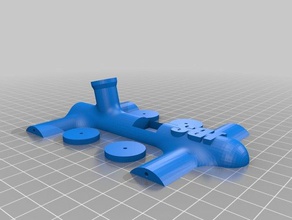 ballon lego racer v2 tekerlekler mühendislik araba çalışır teknik 3d print model - Mito3D