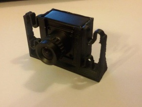 fatshark camera mount r c vehicles 700tvl fpv 3d print model - Mito3D