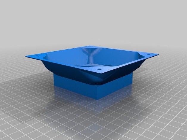 120mm fan mount amd cpu cooler 3D print model - Mito3D
