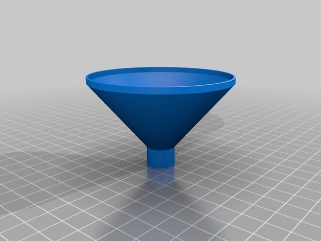 eine andere parametrische Trichter Küche und Esszimmer openscad 3D print model - Mito3D