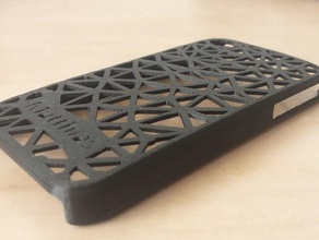 iphone 4 Fall, ohne Namensschild Handy Fall cover 3d print model - Mito3D