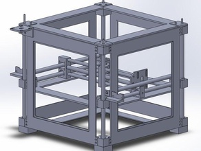 qu-bd rpm estrutura completa 3d impressoras qubd 3d print model - Mito3D