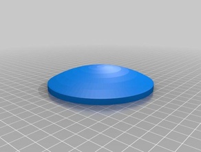 parametric plano convex spherical lens parts customizer open source optics 3d print model - Mito3D