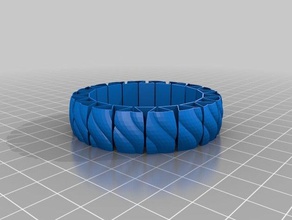150mm stretchlet bracelet bracelets customized 3d print model - Mito3D
