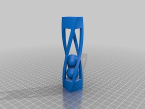 customizable balls cage sculptures customizer 3d print model - Mito3D