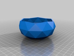 Pflanzkübel bowl 3d-drucken 3d print model - Mito3D