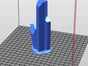 le colonne di ghiaccio pilastri 50mm base wargames come malifaux giocattolo & accessori gioco 3d print model - Mito3D