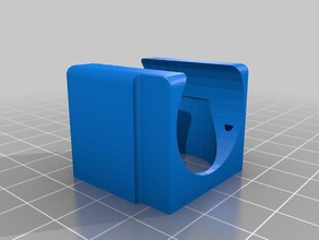 e3d fan duct adapted prusa i2 radus 3d printer parts 3d print model - Mito3D
