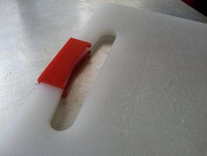 ikea legitim plastic cutting board id clip 3d printing hack handle 3d print model - Mito3D