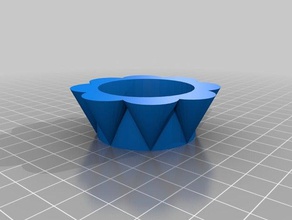 tealight holder flower 3d printing candle 3d print model - Mito3D