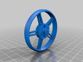 60 8mm wheel robotics 3d print model - Mito3D