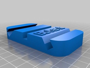 il mio personalizzato parametrico smartphone supporto del testo telefono cellulare su misura 3d print model - Mito3D