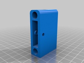 x belt tensioner prusa i3 rework 3d printer parts 3d print model - Mito3D