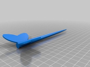 butterfly chopstick accessories accessory garden hair utensil 3d print model - Mito3D