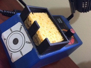 sponge box toyo ts-900 soldering station 3d printing iron solder 3d print model - Mito3D