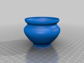 netfabb generated vase - mostly test has 'nikki' containers 3d print model - Mito3D