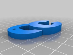 oc sleutelhanger L'impression 3d 3d print model - Mito3D