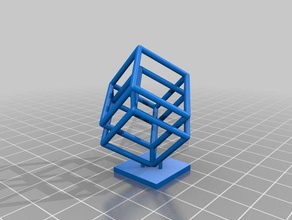 maillé cubes L'impression 3d tests 3d print model - Mito3D