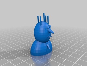 fred paperweight 3d printing humor 3d print model - Mito3D