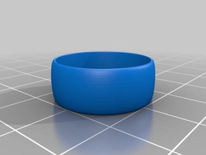 ring size 9 anelli su misura 3d print model - Mito3D