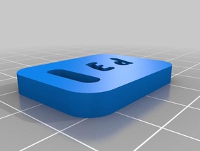 caleb key chain organization customized 3d print model - Mito3D