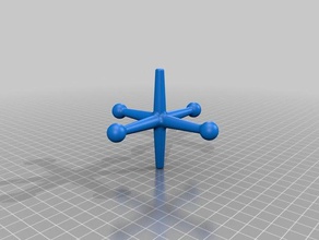 spin jack giocattolo giocattoli meccanici makeitlabs 3d print model - Mito3D