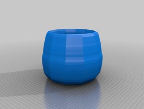 plant pot outdoor & garden gardening pots 3d print model - Mito3D